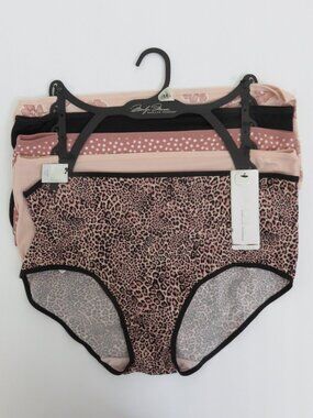 (#131) MARILYN MONROE 5-Pack Super Soft Briefs Underwear Panties.